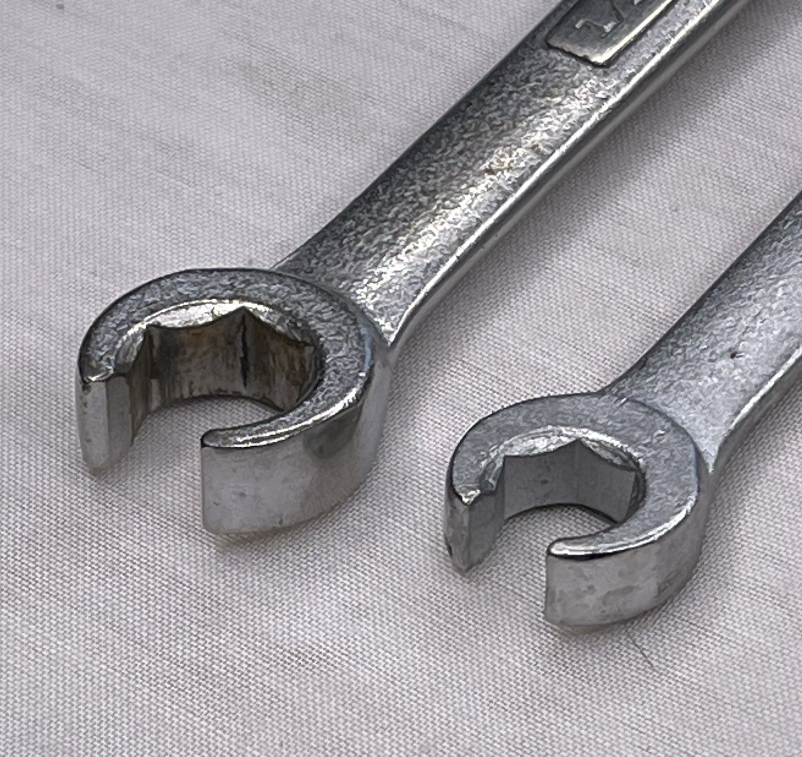 Craftsman Flare Nut Line Wrench 2 Pc 3/8in.-7/16in., 1/2in.-9/16in. -V- USA