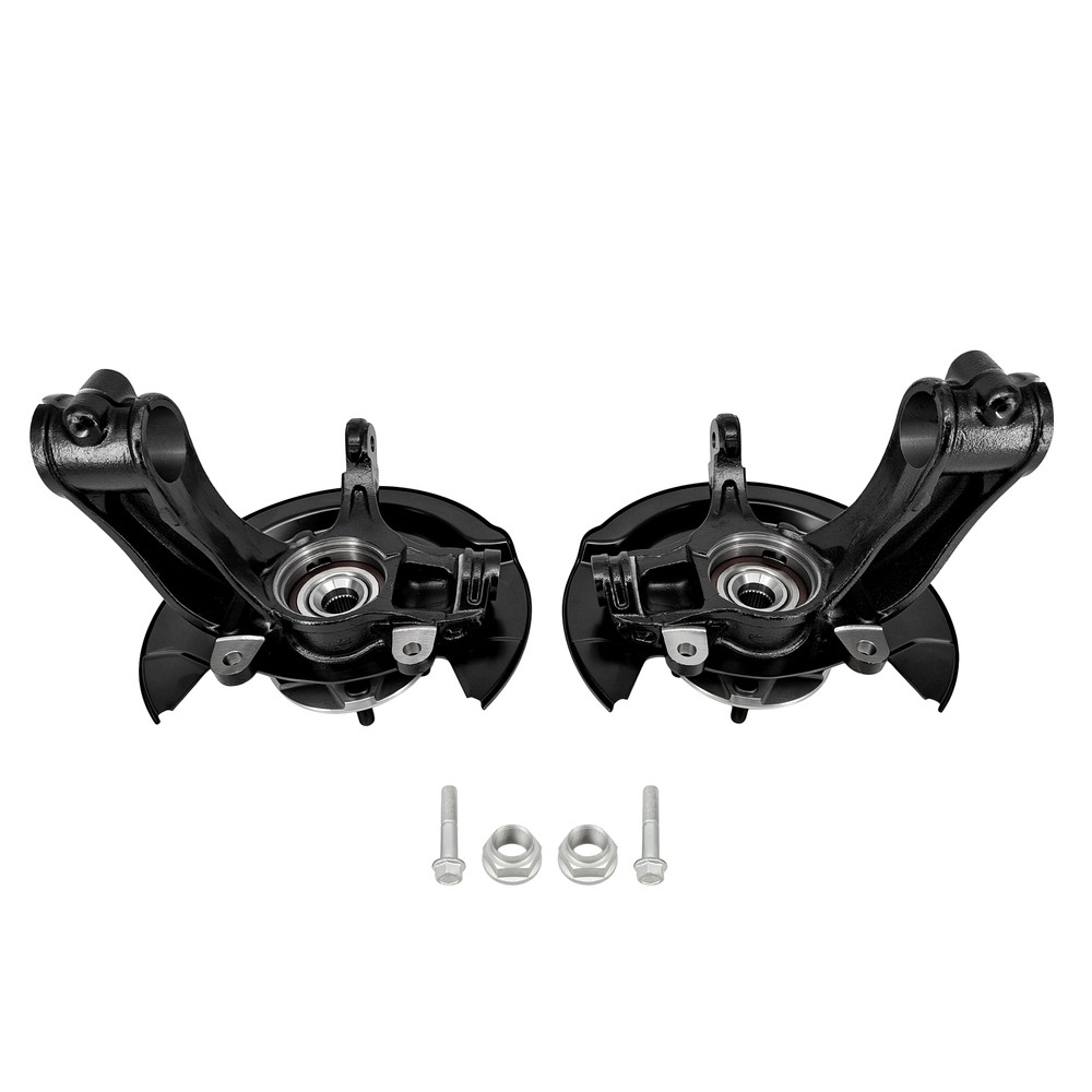 2Pcs Front Side Casting Iron Steering Knuckle Assembly for Honda Pilot 2016-2022
