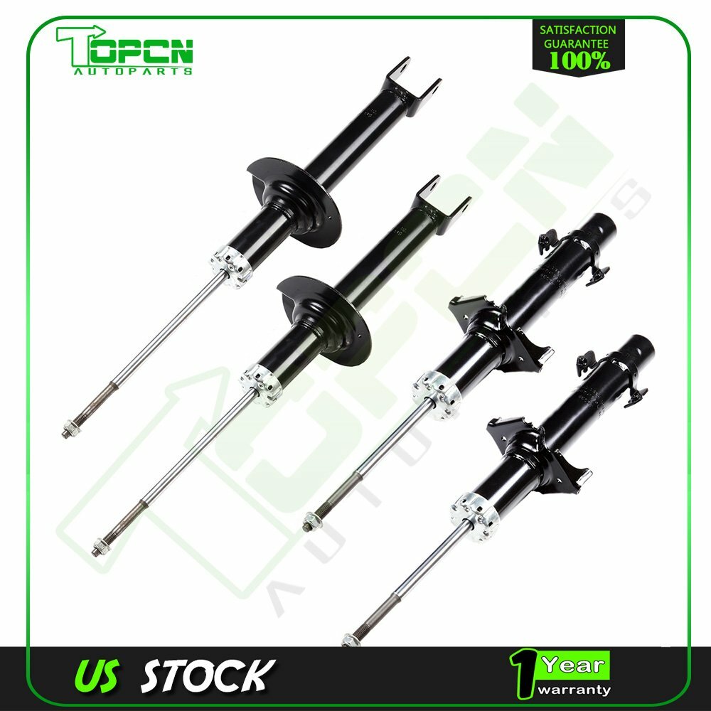 For 2008-2012 Honda Accord Front & Rear Suspension Shocks Struts 72563 72562
