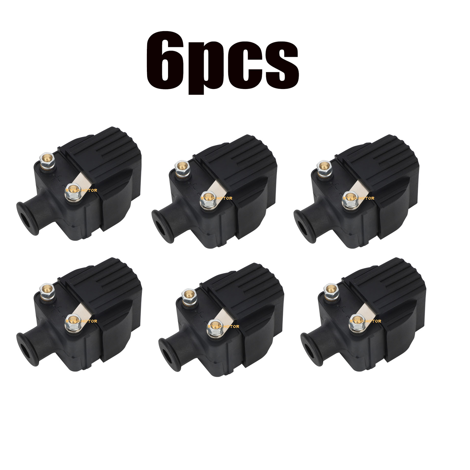 (Pack of 6) Marine Ignition Coil for Mercury 339-832757A4, 339832757A4, 832757A4