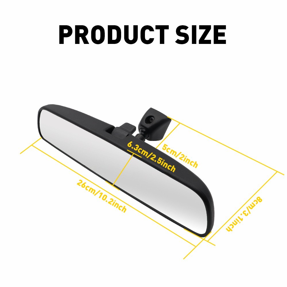 Inside Rearview Center Mirror For 2011-2022 Hyundai Kia 851013X100 85101-3X100