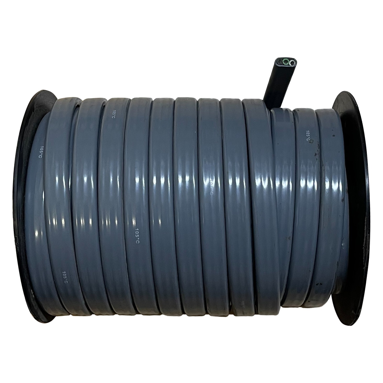 Bonded Parallel Triplex 10/3 Trailer Wire Black Green White 10 AWG 100 FT – USA