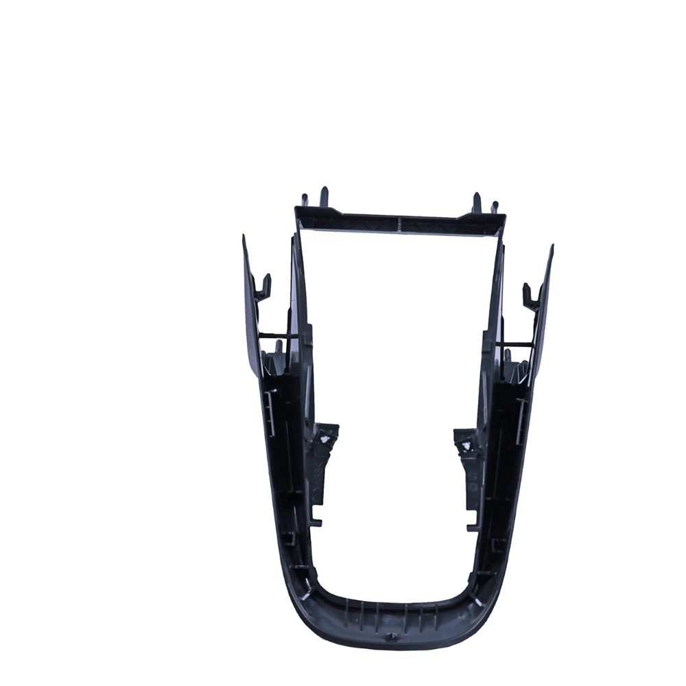 Black Center Console Frame Trim Shift Panel Cover For 2009-2013 VW Golf MK6 ABS
