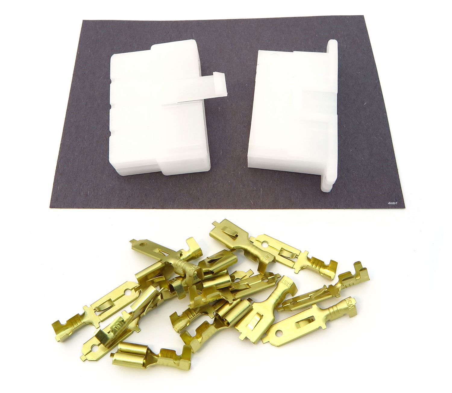 Locking Connector Kit – 6.3mm – .250″ Series – 8 Pin – Motorcycle Wiring Repair