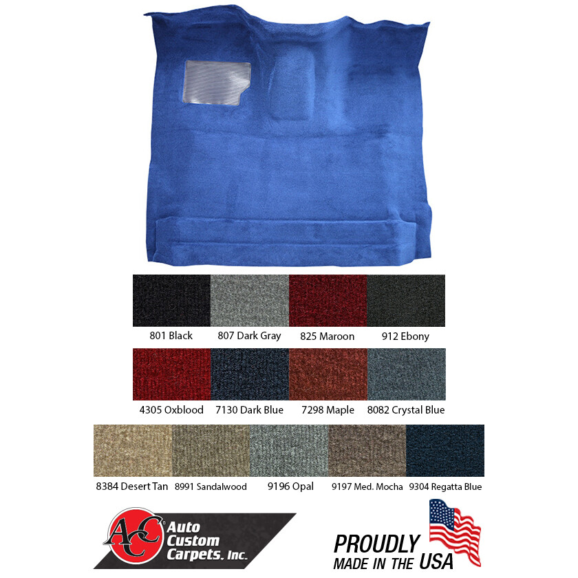 1987-96 Ford F-150 F-250 F-350 Standard Cab Carpet – SEE DESCRIPTION FOR FITMENT