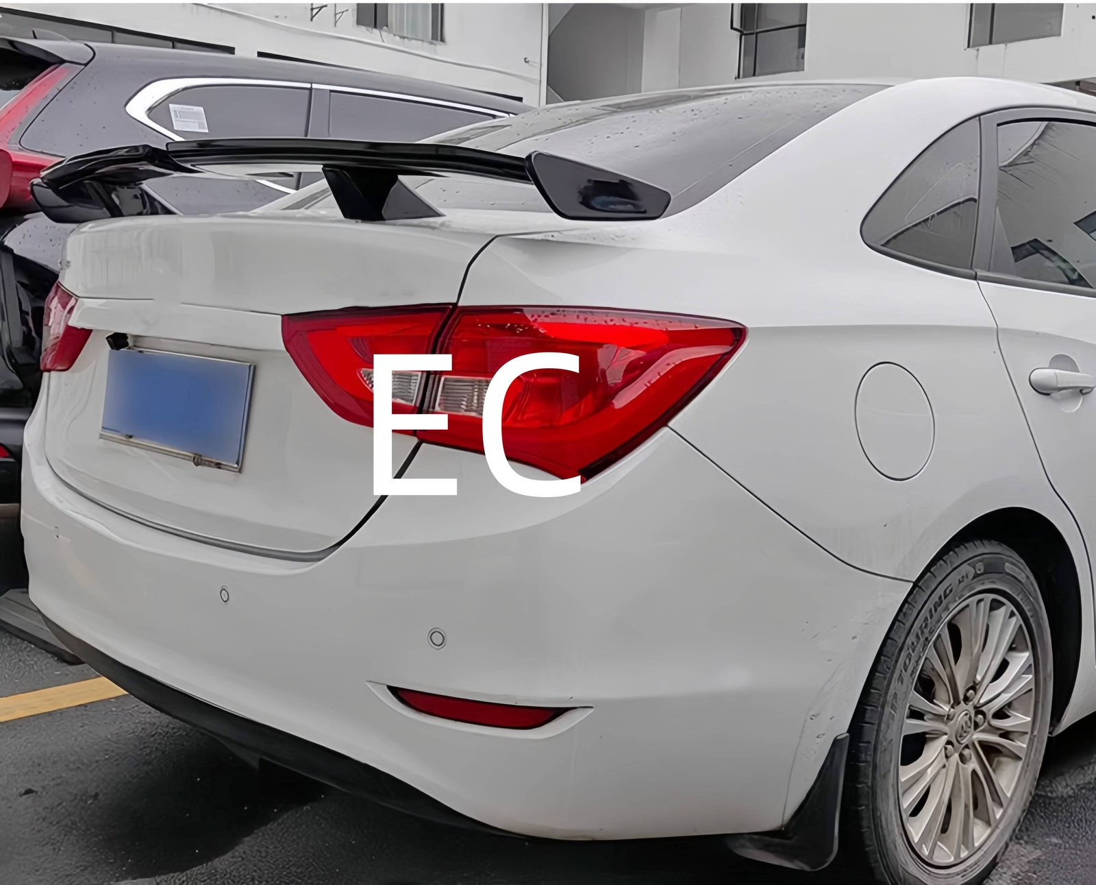 UNIVERSAL TRUNK LID SPOILER WING PRO STYLE FIT FOR HYUNDAI AZERA SEDAN 2012-2017