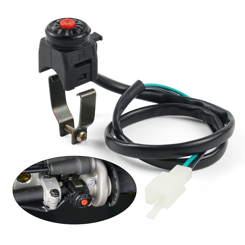 Universal Engine Kill Switch For Kawasaki KX 60 65 80 85 100 125 250 450 500