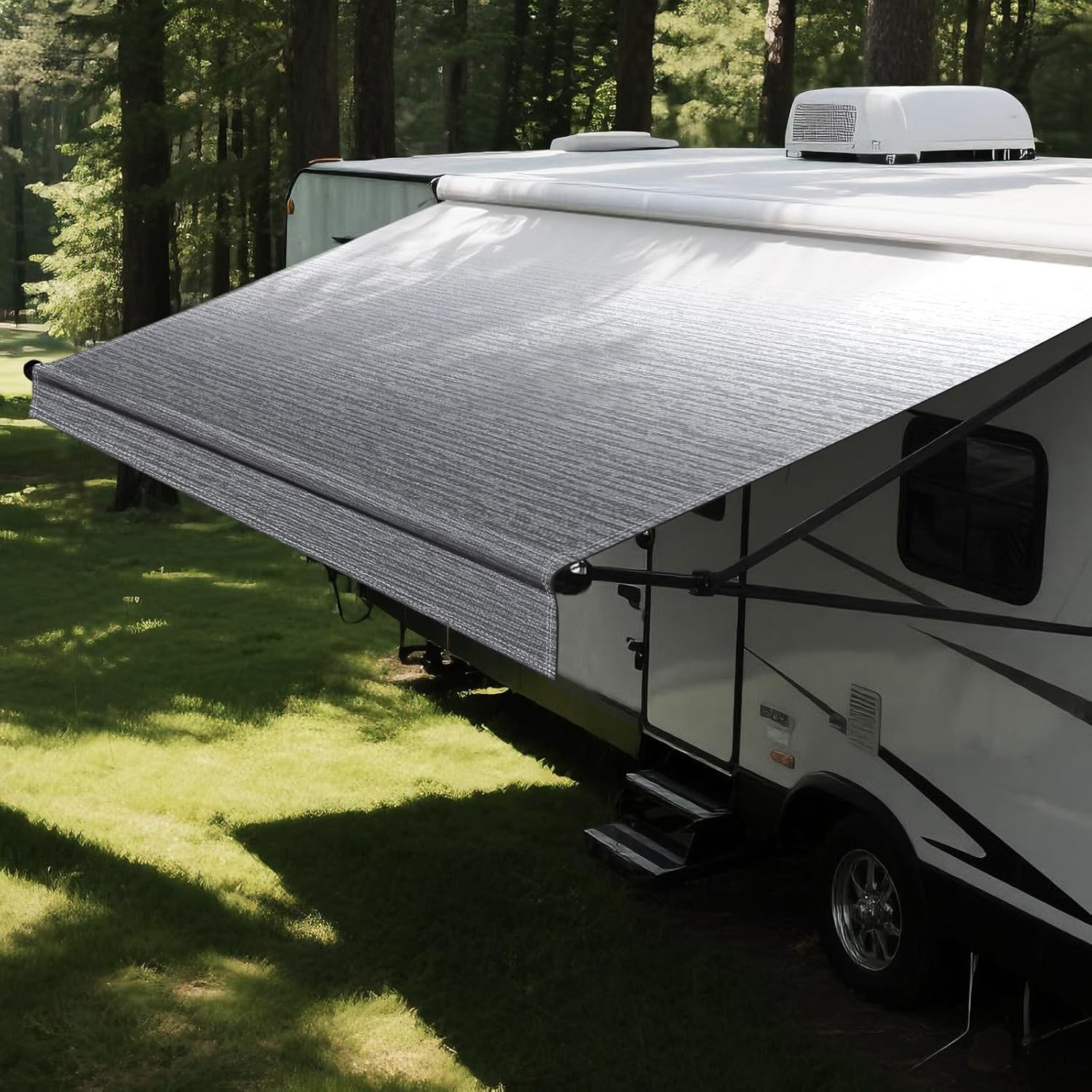 9’2″ Universal RV Awning Fabric – Heavy Duty Vinyl with UV Protection