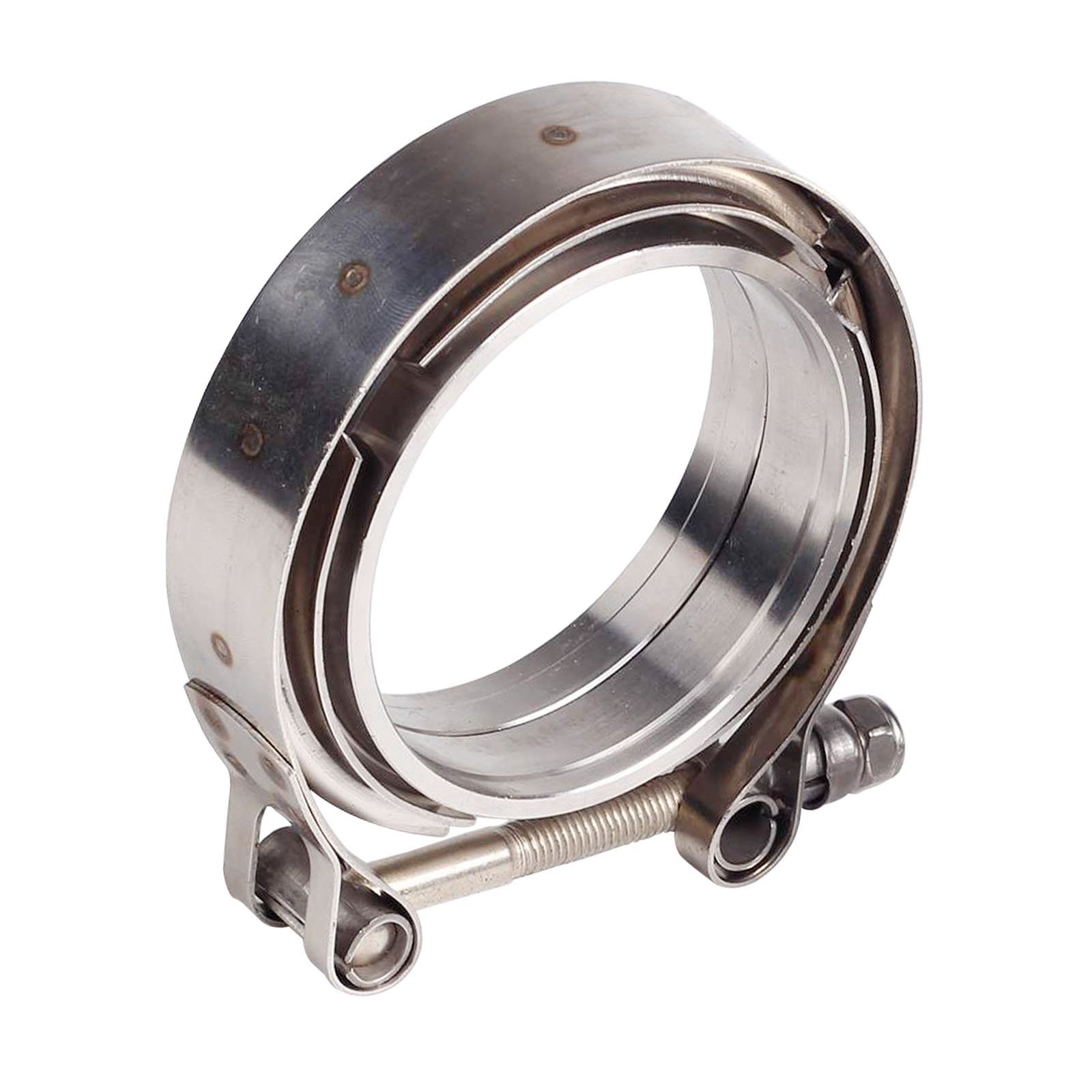 4″ Stainless Steel V Band Clamp Male Female Flange Exhaust Intercooler Pipe