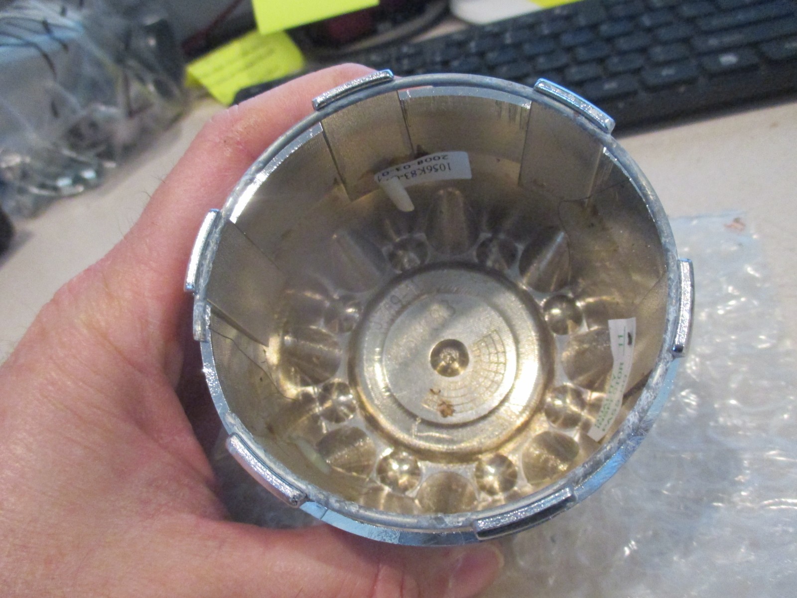 NOS Motosport Alloys 3.25″ OD Single Center Cap 1056K83 1056K83-C1 S709-11