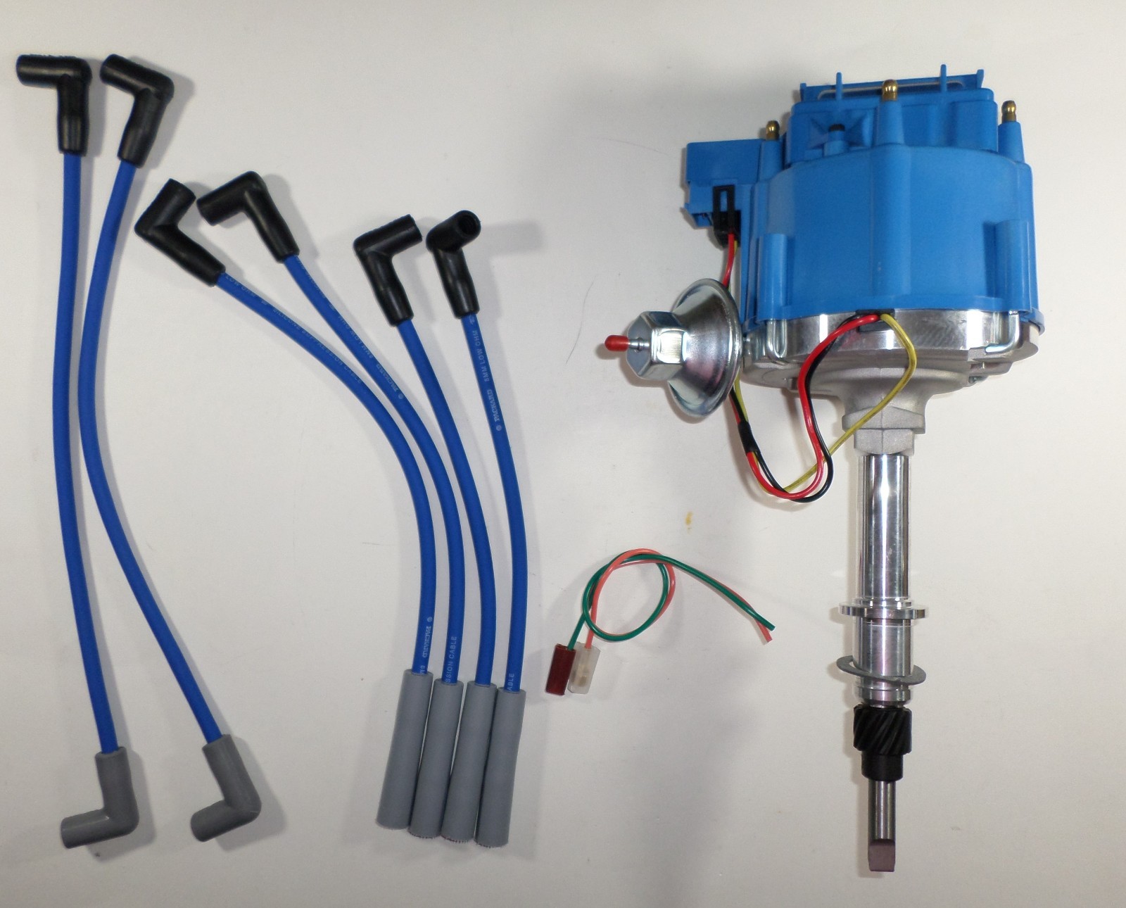 6 CYLINDER HEI DISTRIBUTOR for AMC JEEP INLINE 6 232 258 + BLUE WIRES CJ5 USA