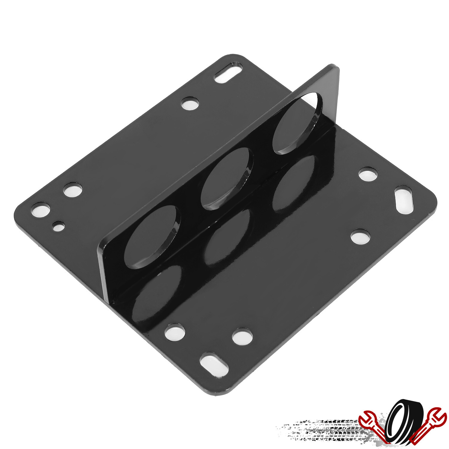Steel Engine Lifting Plate Bracket Fit For Chevy Ford SBC Motor Carburetor Hoist