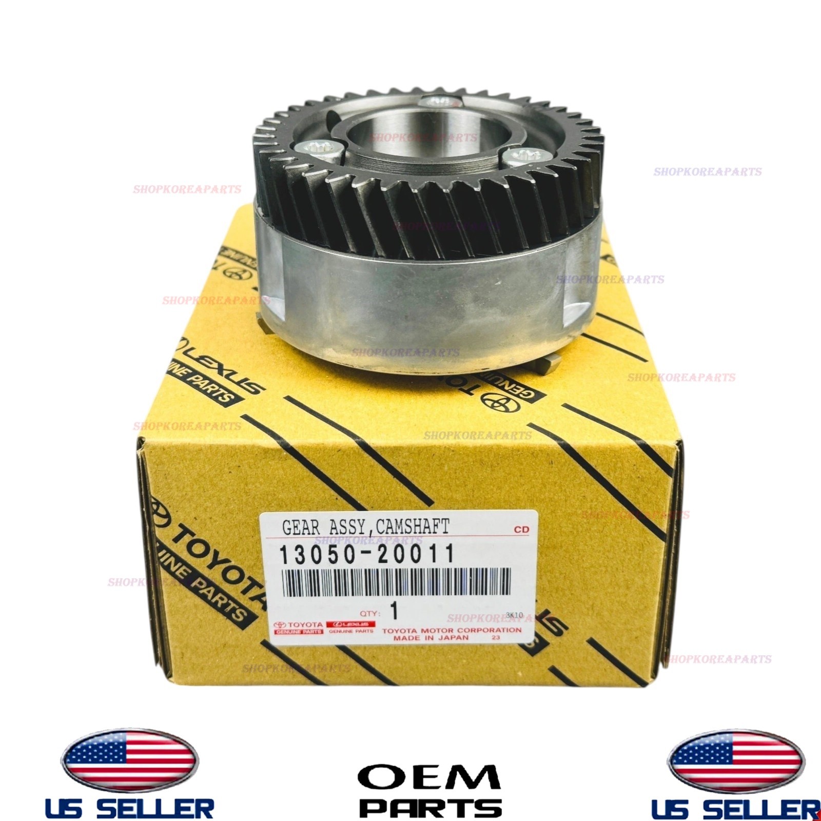 GENUINE Rear Timing Camshaft Gear 1998-2011 Toyota Lexus 3.0L 3.3L 13050-20011