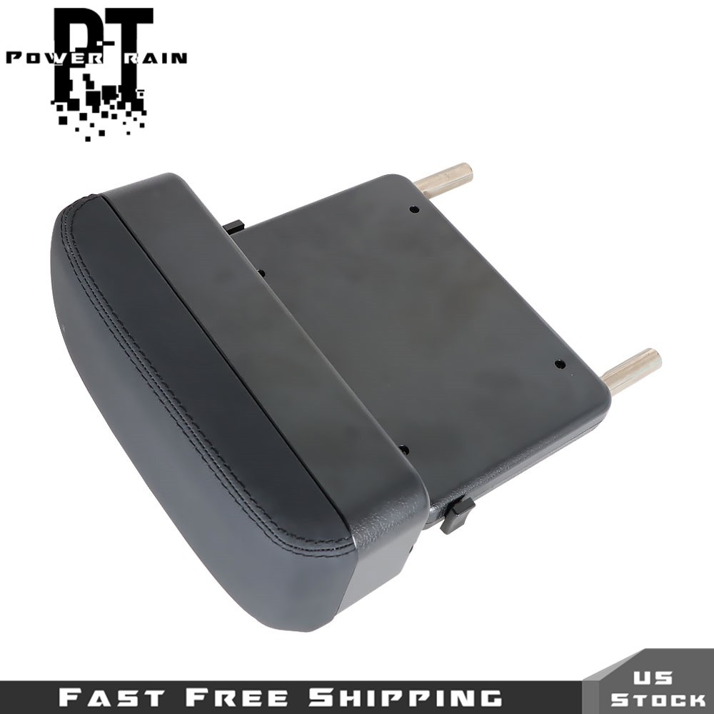 Universal Car Armrest Box Elbow Support Adjustable Center Console Armrest Black