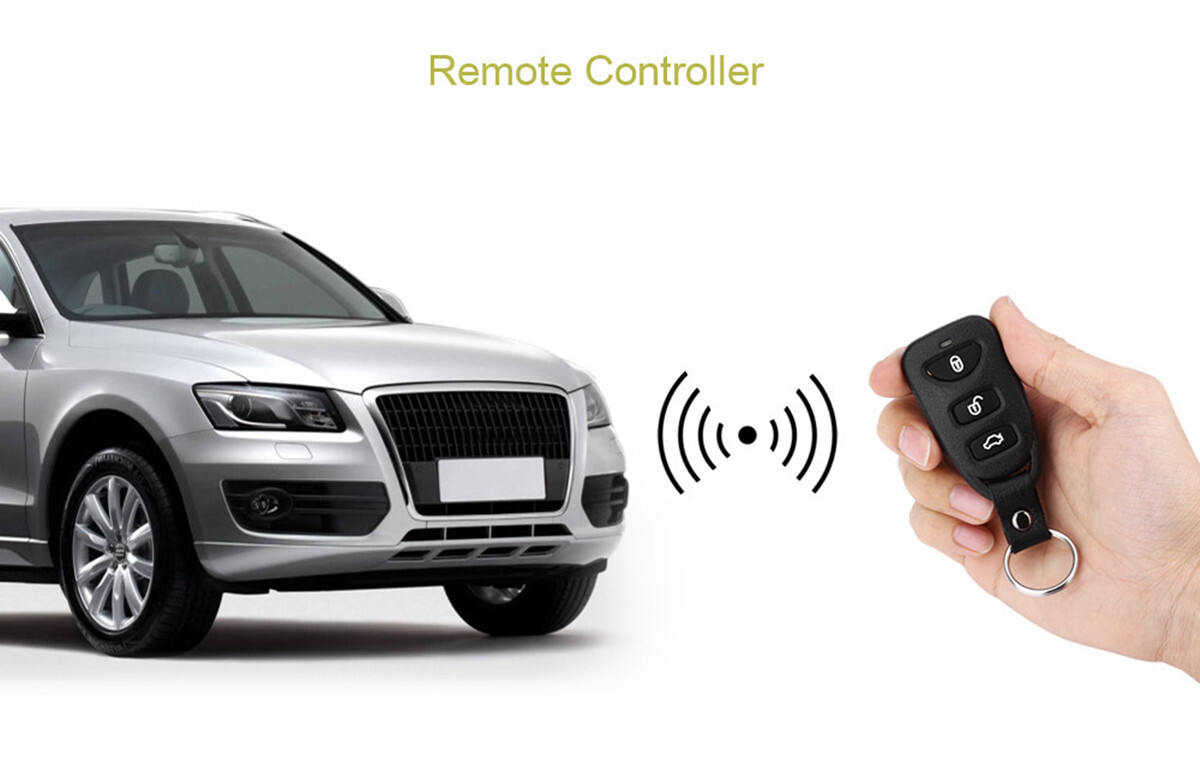 Central Power Door Lock/Unlock Remote Key Kit Keyless Entry System Car Accessory