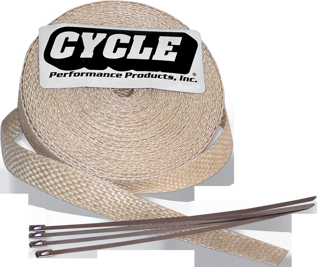 Cycle Performance CPP/9043 Wrap Exhaust Kit Natural 2″ x 25′