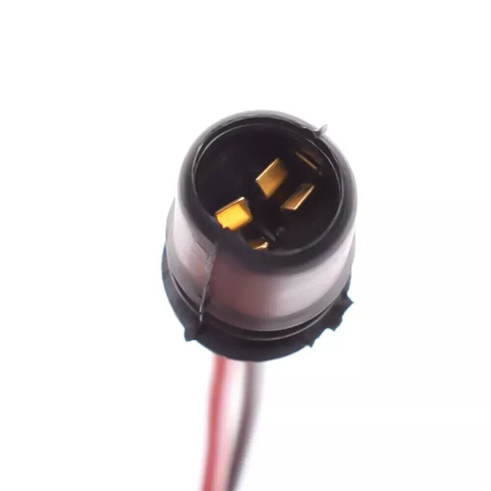 One Piece Light Bulb Extension Wiring T10 168 194 W5W Female Socket Connector