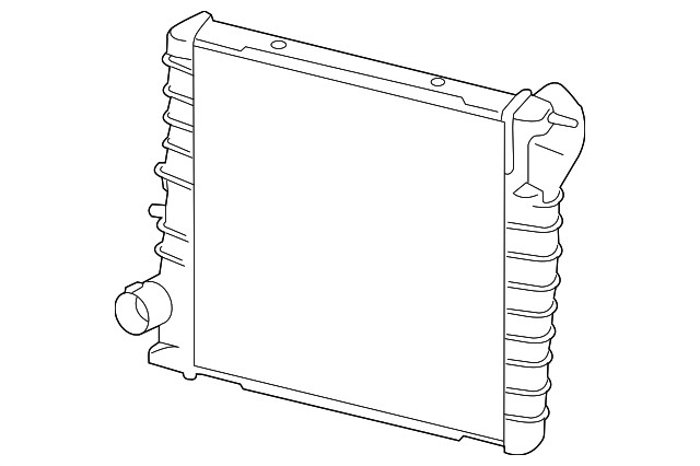Genuine Porsche Radiator 9P1-121-251