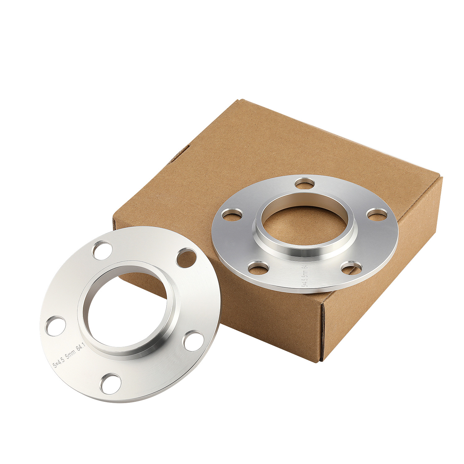 2pc 5mm Hubcentric Wheel Spacers | 5×114.3 5×4.5″ | 64.1 Hub to 73.1 Replacement