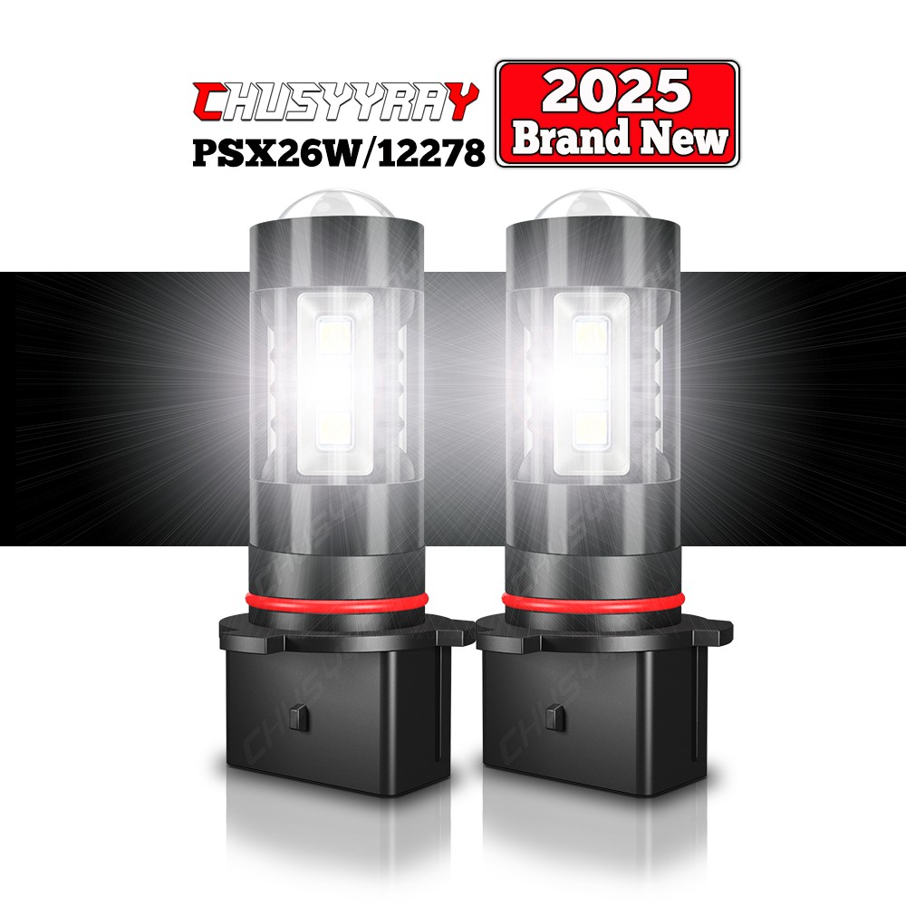 PSX26W LED Fog Light Bulbs for Chevy Tahoe Suburban Yukon XL 60 Days Free Return