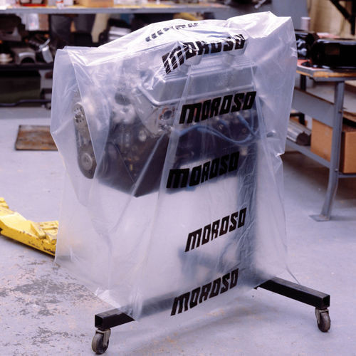Moroso Heavy Duty 3 Mil Thick Plastic Engine Bag Cover 40″ x 19-1/2″ x 47″ Qty 2