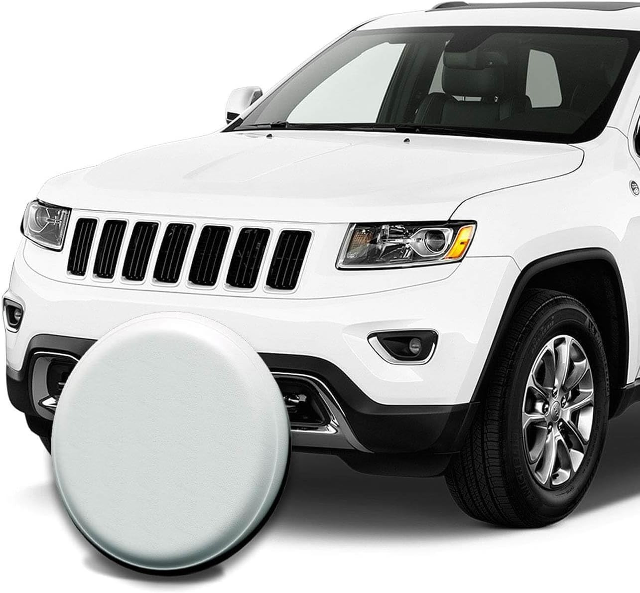 Amfor Spare Tire Cover, Universal Fit for Jeep, Trailer, RV, SUV, Truck and M…