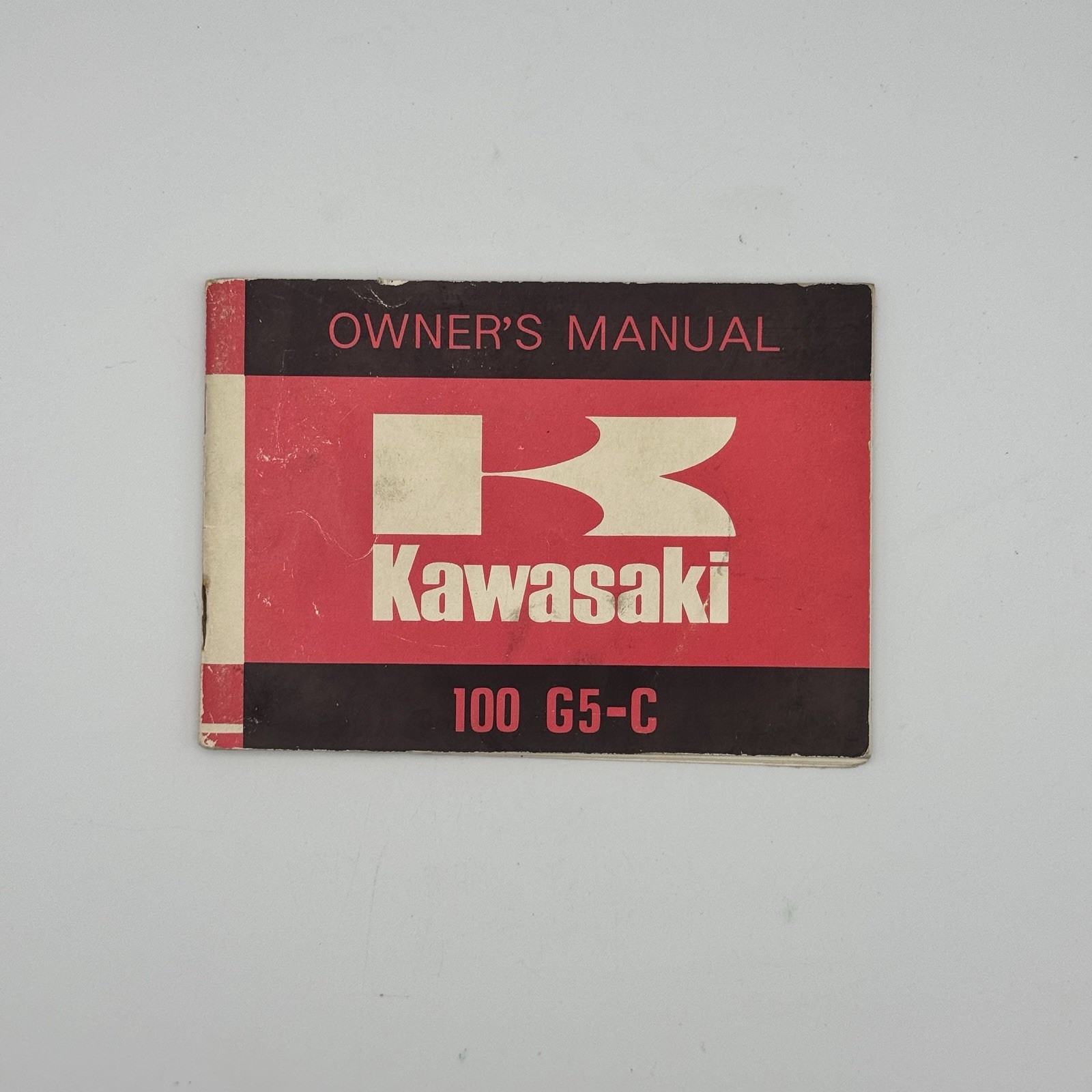 Original Factory 1974 Kawasaki 100 G5-C Owners Manual OEM