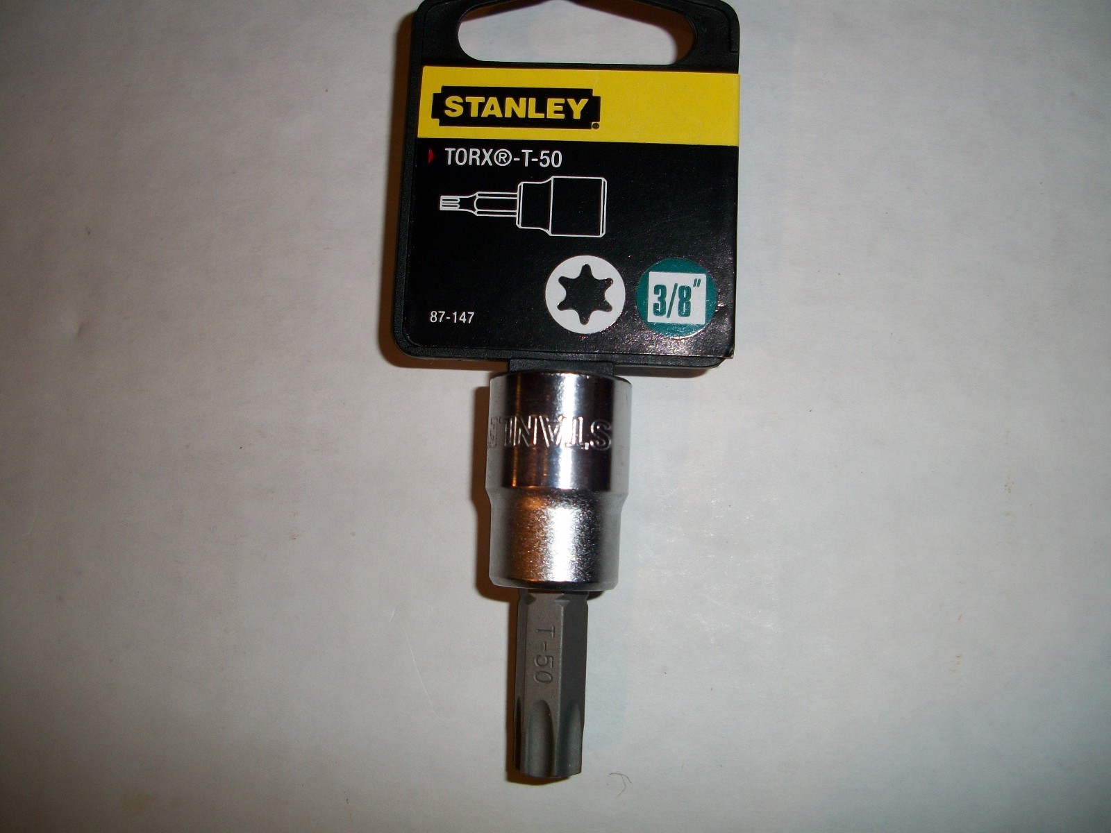 NEW STANLEY 3/8 INCH DRIVE TORX SOCKET T-50