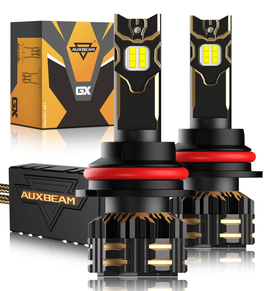 AUXBEAM 9007 LED Headlight Bulbs High&Low for Dodge Ram 1500 2500 3500 2002-2005