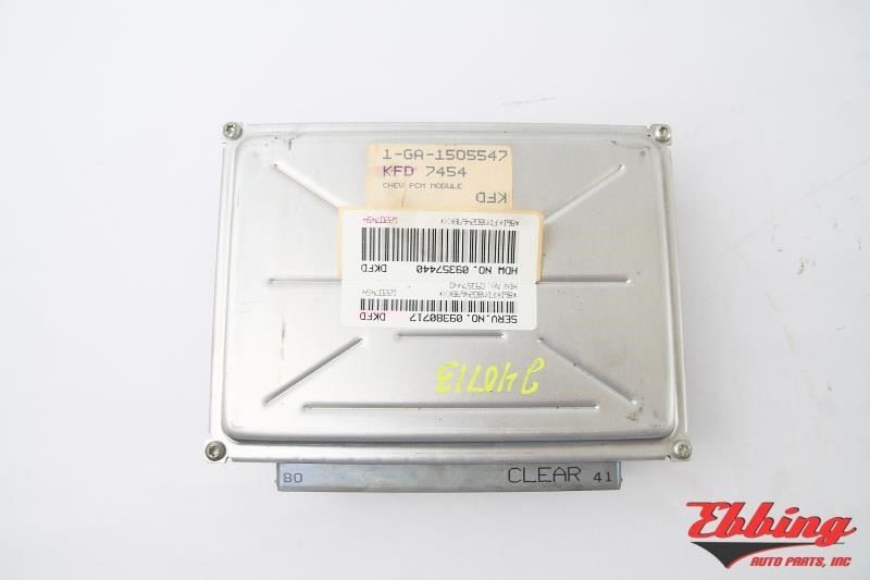 Engine ECM Assembly 3.8L ID 09380717 Fits 2001 2002 2003 Chevrolet Impala 698047