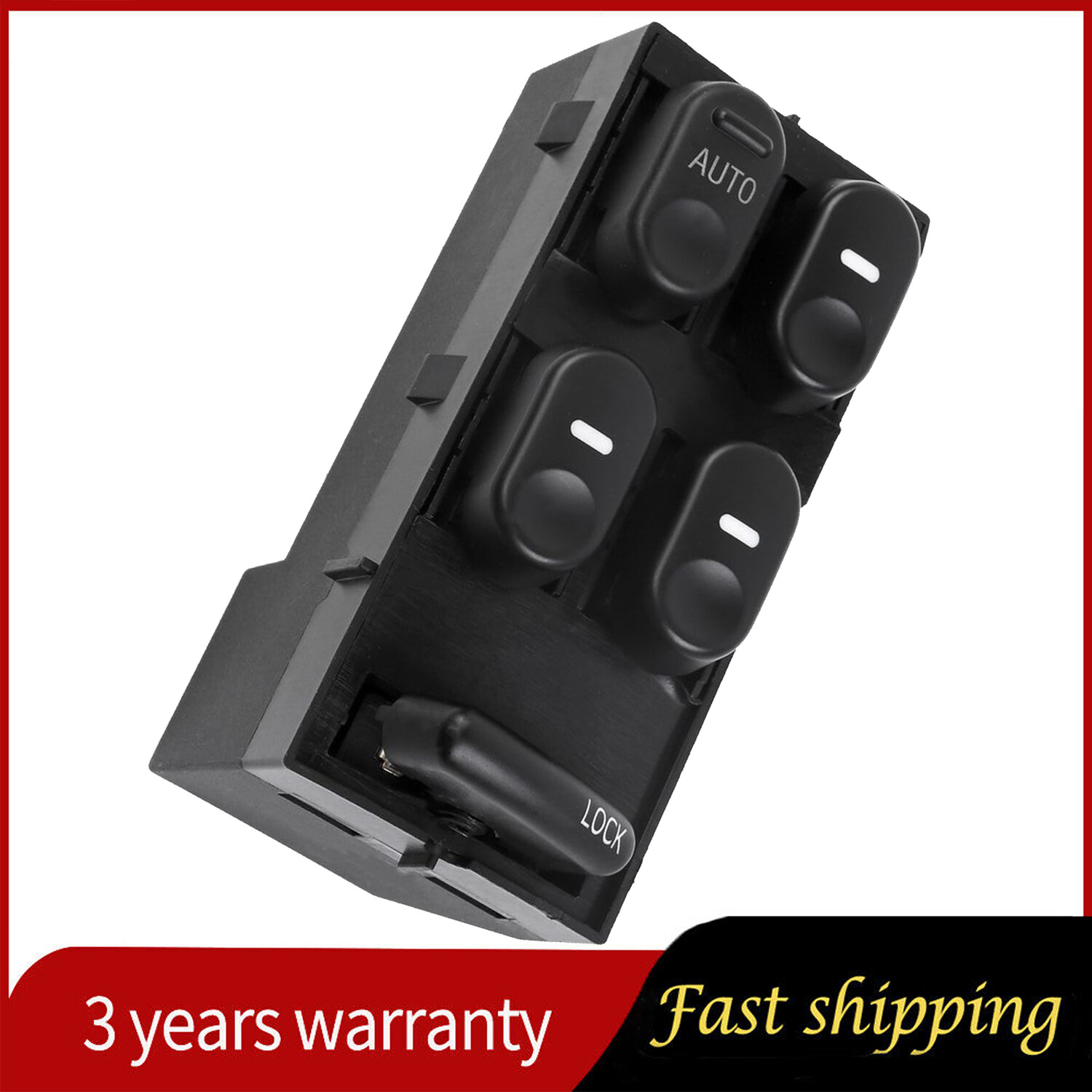 DRIVER SIDE MASTER POWER WINDOW CONTROL SWITCH FOR 97-05 BUICK CENTURY REGAL