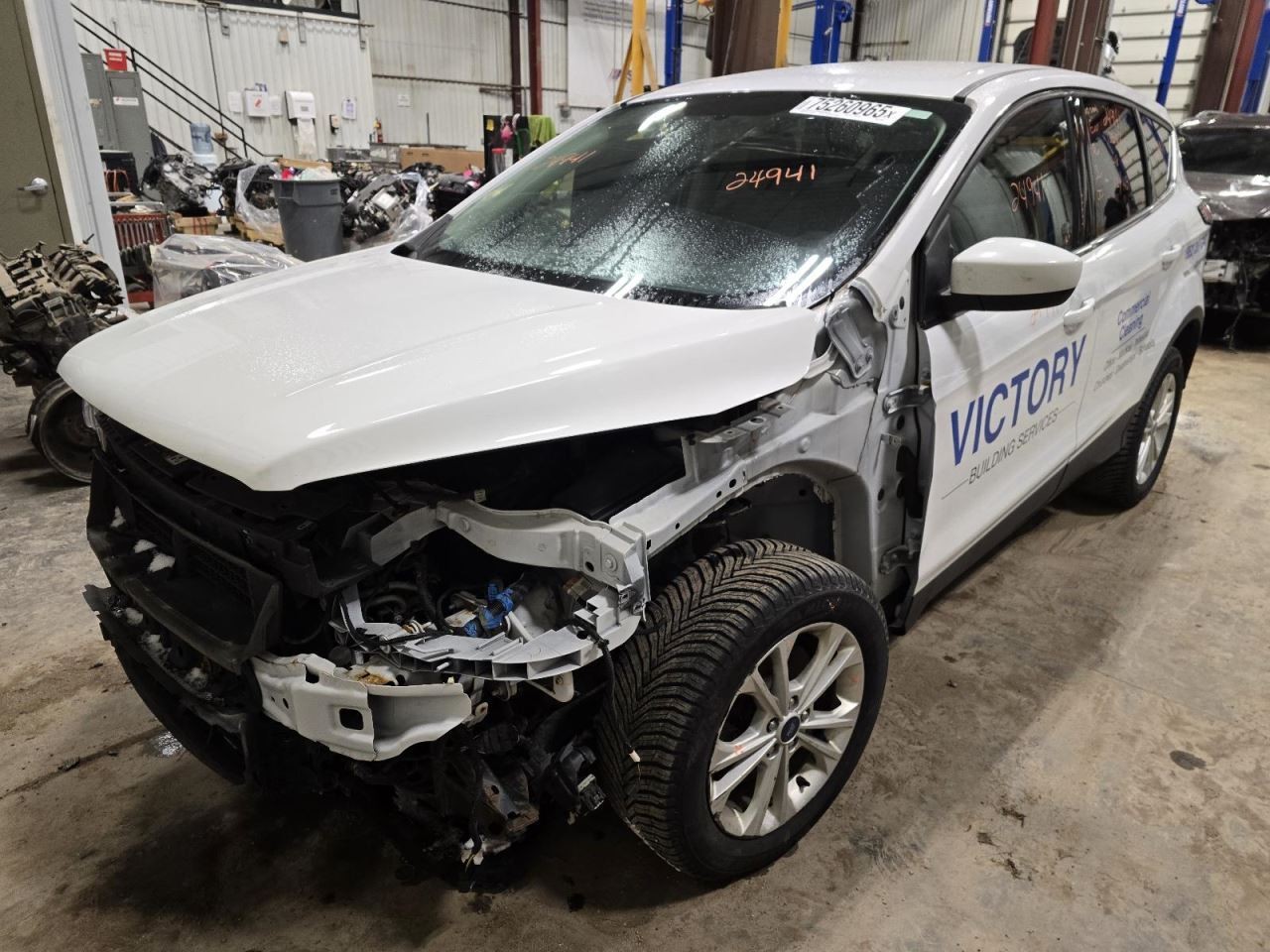 Passenger Side View Mirror Painted Cap Without Memory Fits 17-19 ESCAPE 1535679