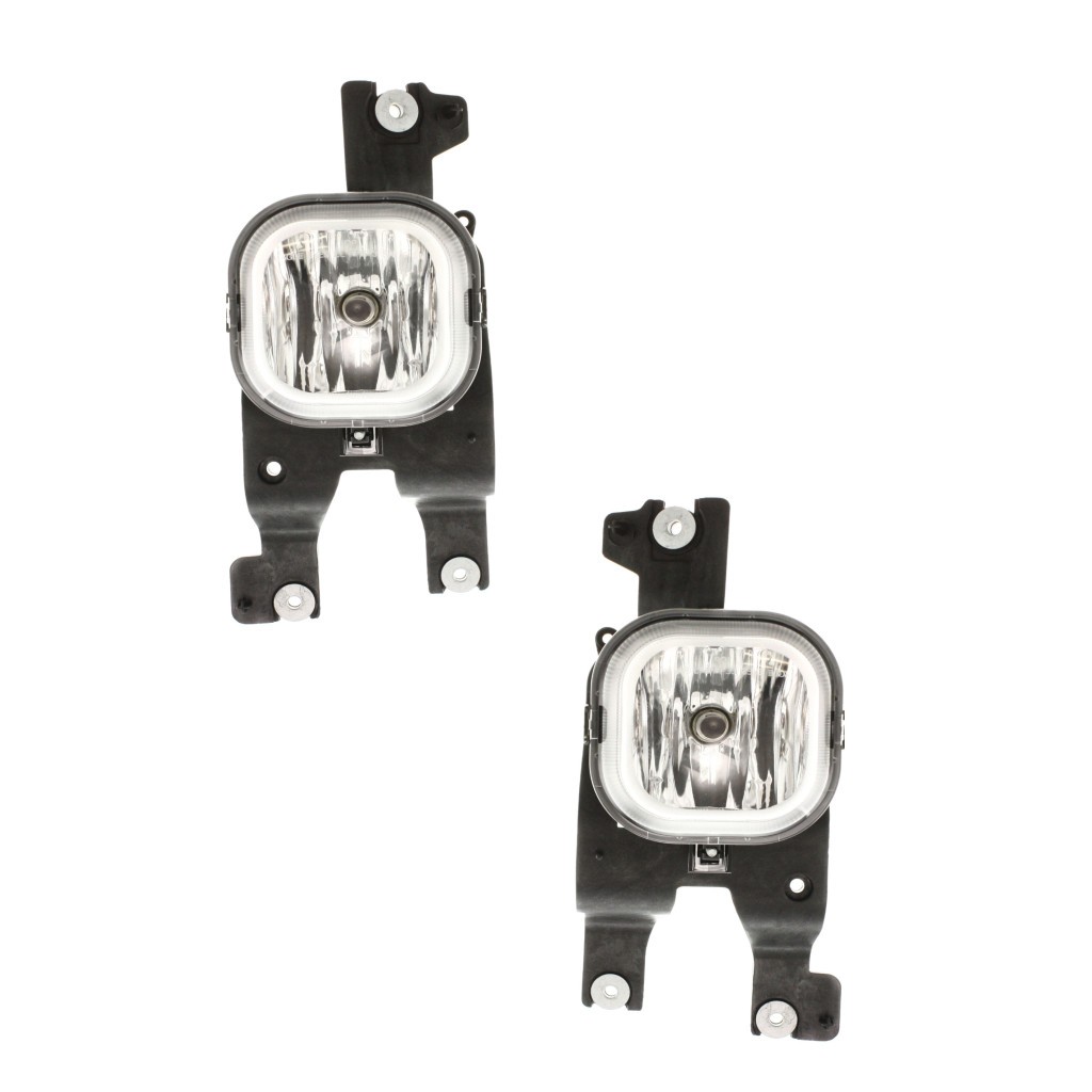 For Ford F-550 Super Duty/F-450 Super Duty 2008 2009 2010 Fog Lights Front, Pair
