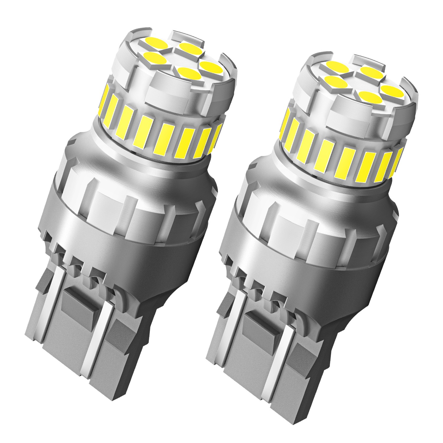 7443 7440 LED 6500K Reverse Backup Brake Stop Parking Light Bulb CANBUS 2-6X