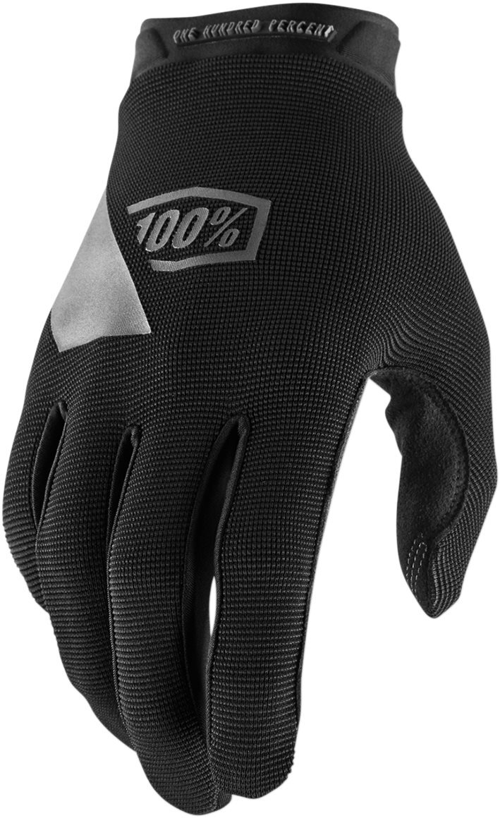 100% Ridecamp Mens MTB MX Offroad Gloves Black