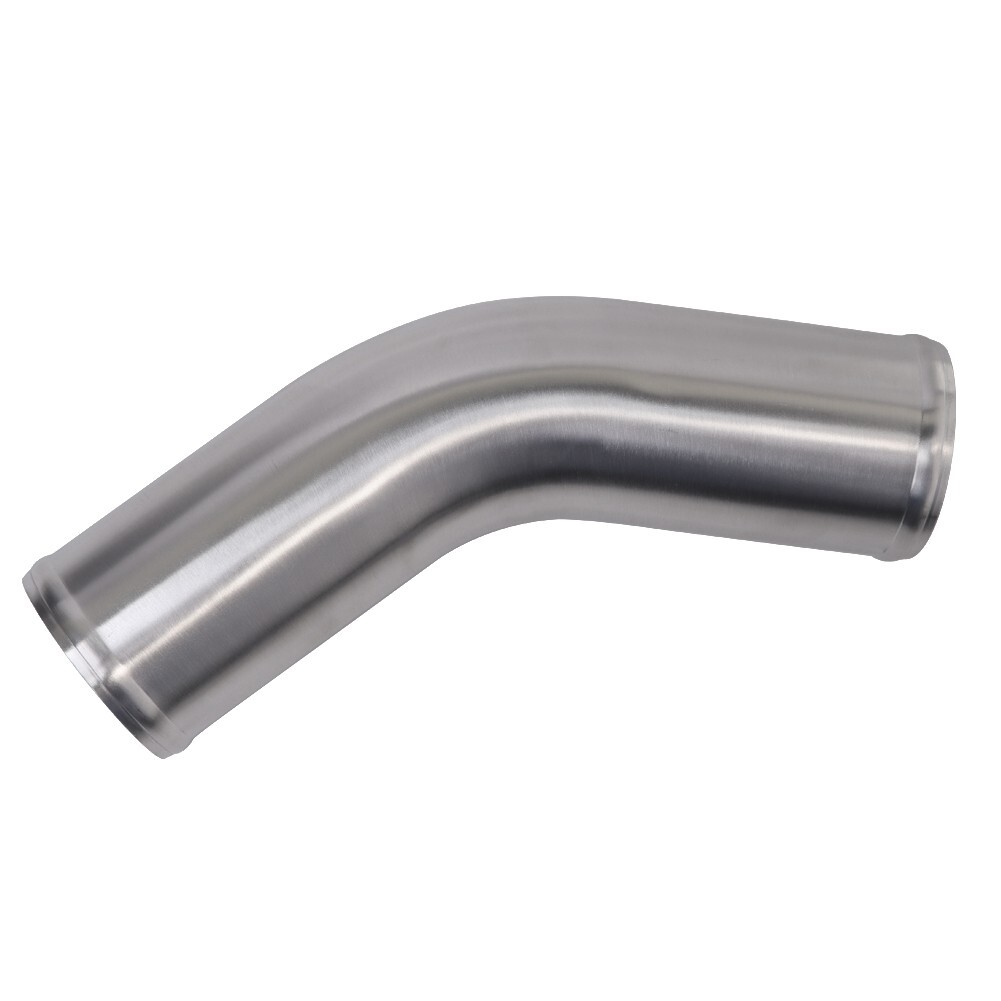 45 Degree 89mm 3.5″ Aluminum Intercooler Intake Pipe Piping Tube hose Length30cm