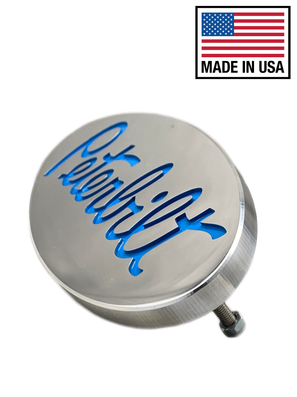 Custom made for Peterbilt Logo Name Emblem Plate CNC Aluminum Hood Side Grille
