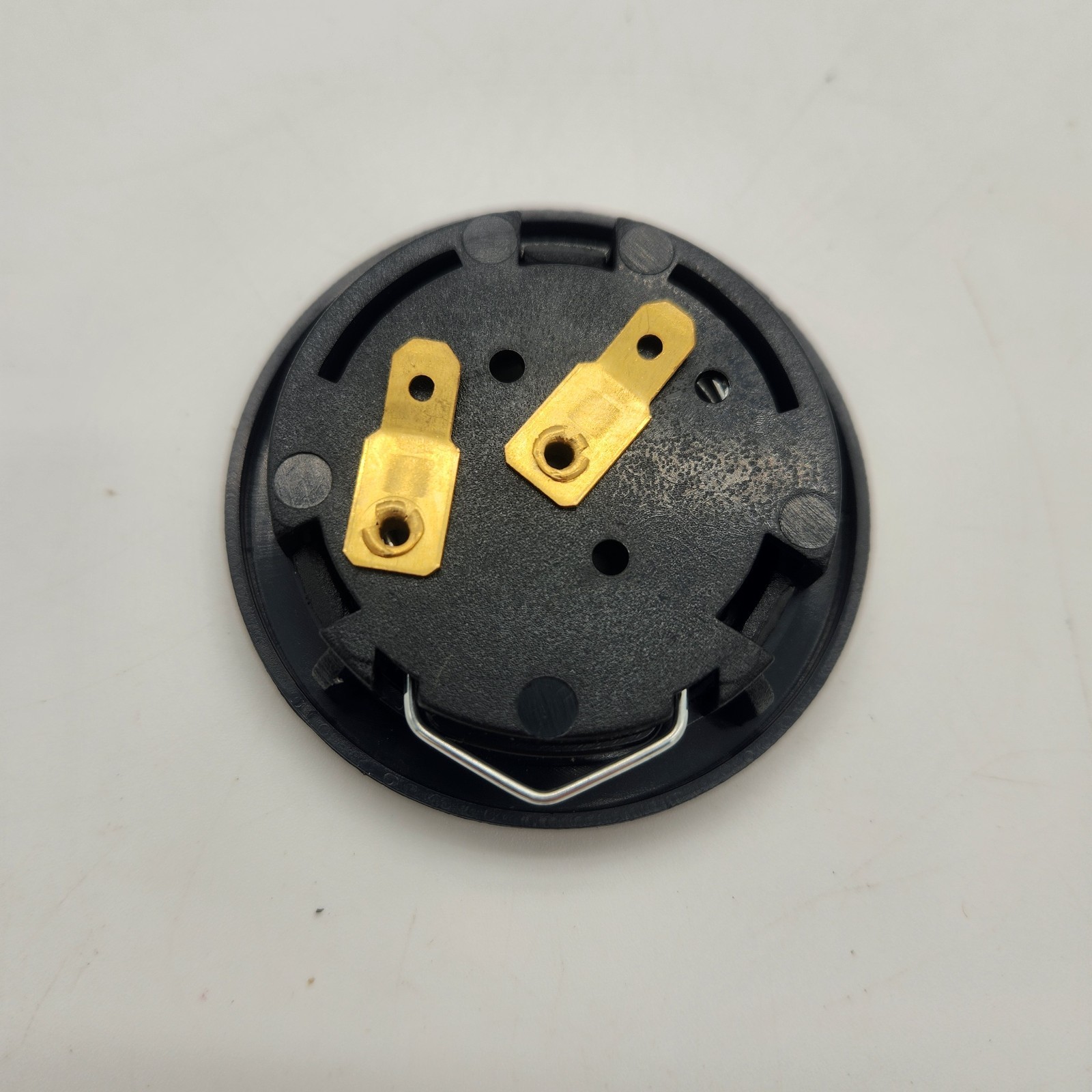 Mooneyes Black x Yellow JDM Horn Button for SPARCO OMP MOMO NARDI steering wheel