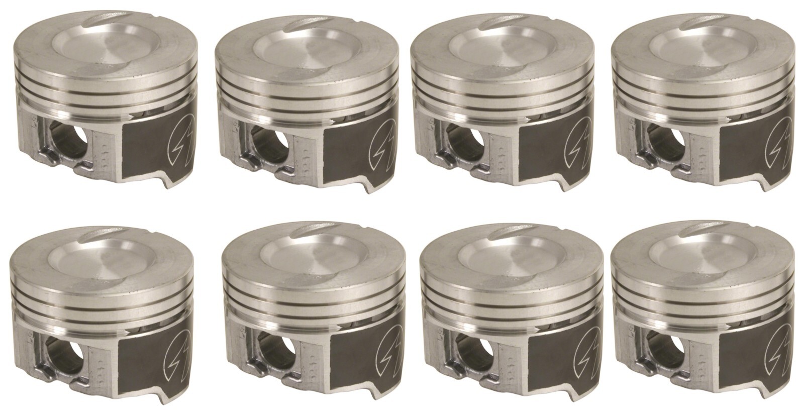 SPEED PRO Forged Dished Coated Pistons Set/8+CAST Rings for Ford BB 460 .040