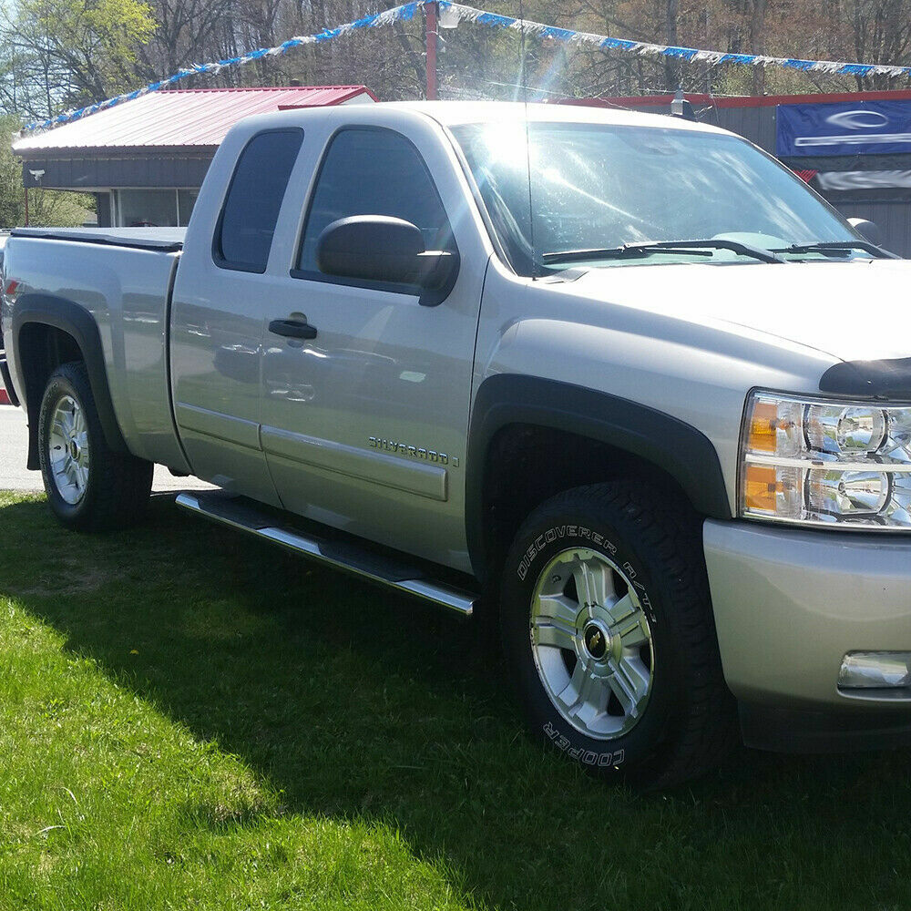[4PCS] FOR 07-14 CHEVY SILVERADO REG/EXT CAB FACTORY STYLE WHEEL FENDER FLARES