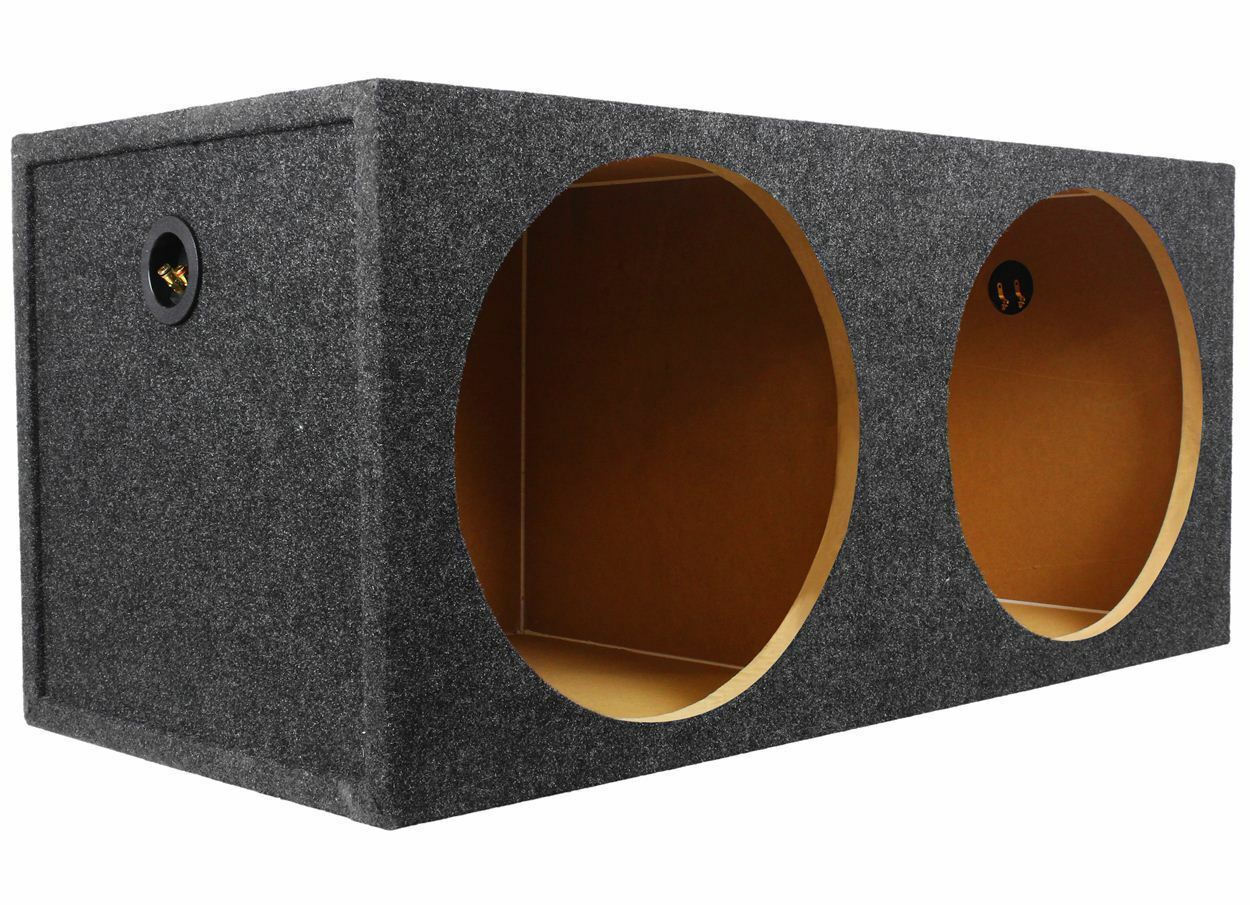 Rockville Sealed Sub Box Enclosure For (2) MTX Audio 5515-22 15″ Subwoofers