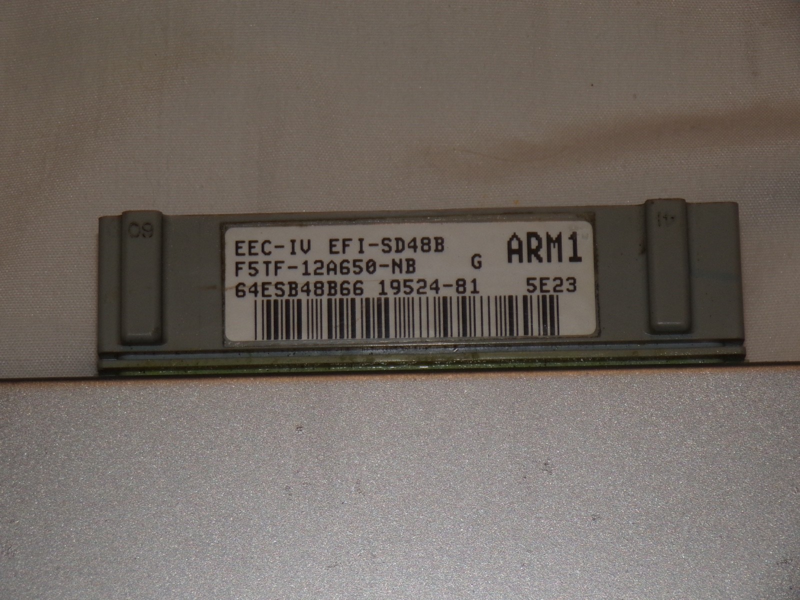 1995 FORD E250 5350 5.8L ENGINE CONTROL MODULE ECM PCM ECU F5TF-12A650-NB