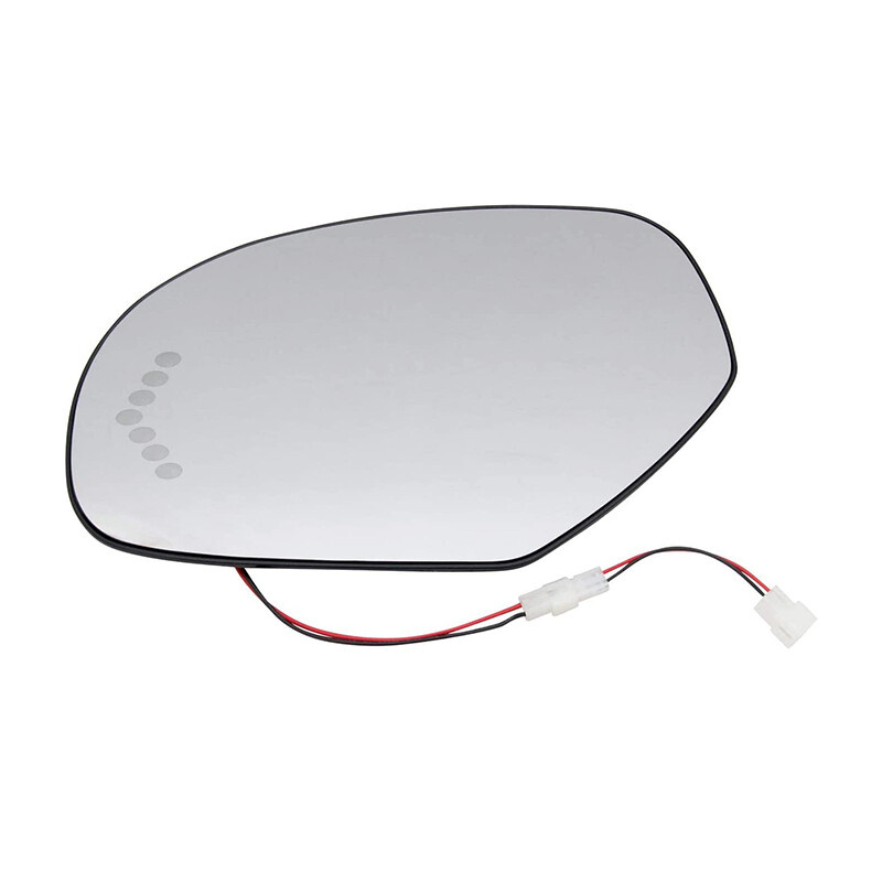 Driver Left Side Mirror Glass Assembly For 2007-2014 Silverado Sierra Suburban T