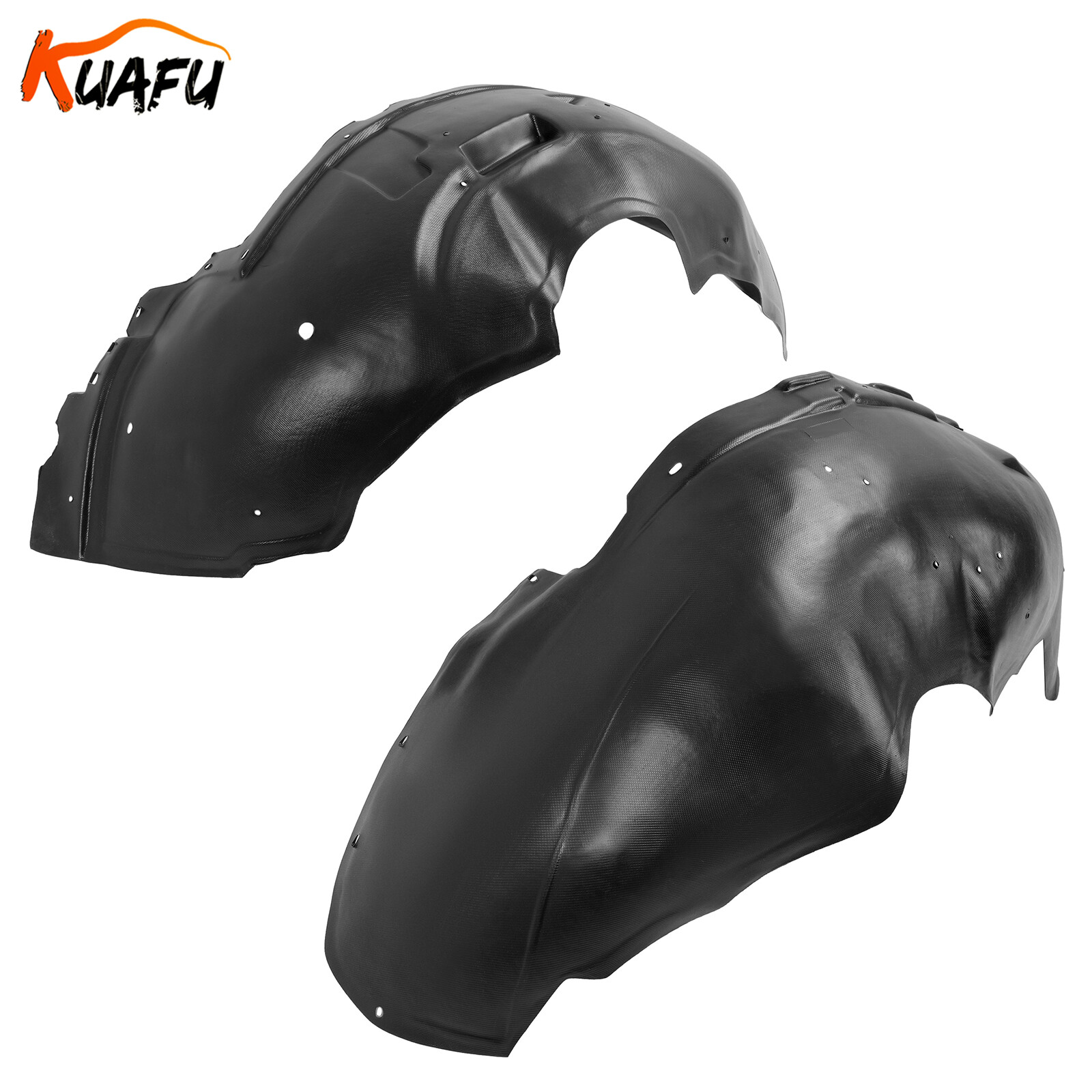 For Chevrolet/ GMC Silverado Sierra 2500 HD/ 3500 01-07 Front Fender Liners Pair