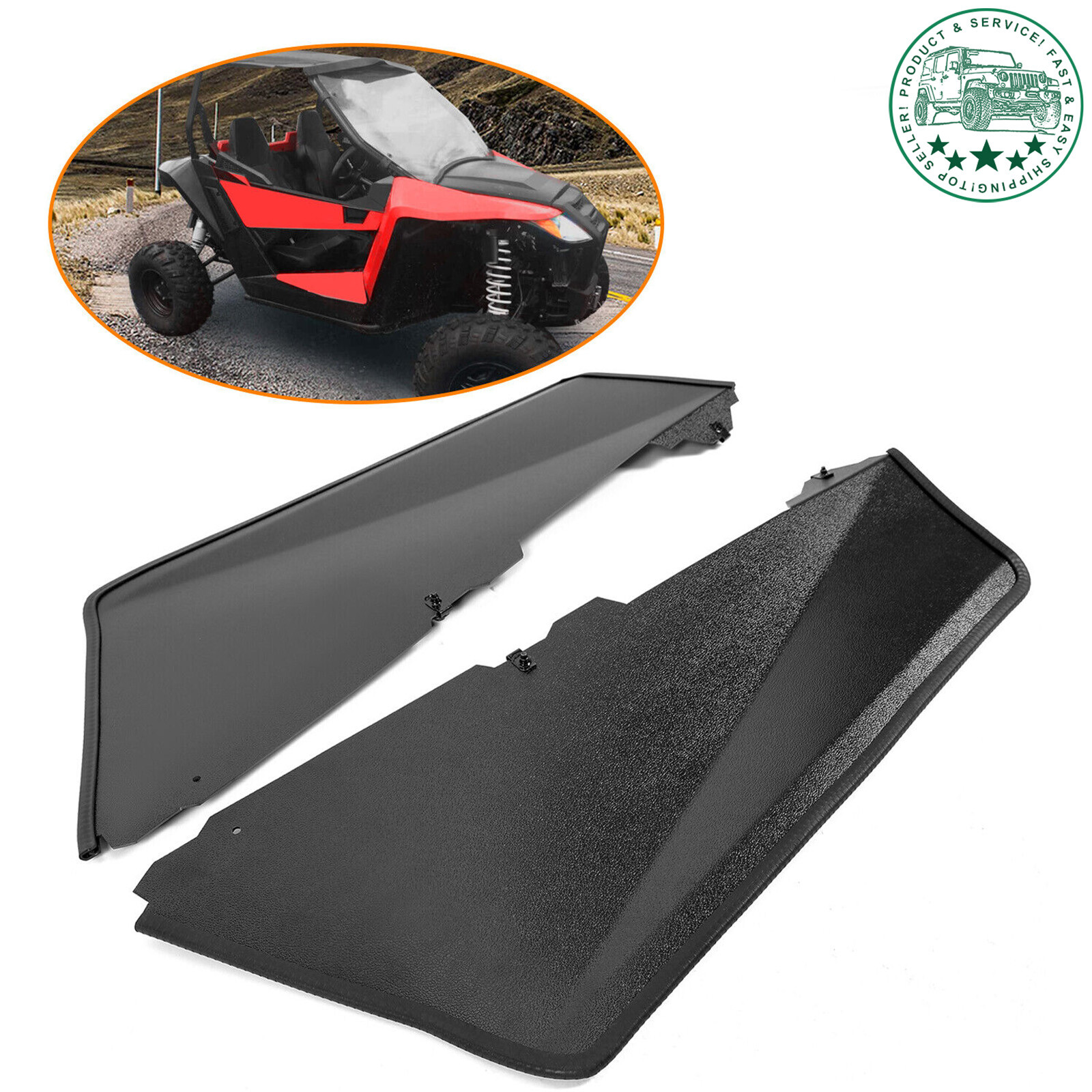 For 14-20 Arctic Cat Wildcat Trail 700 & Sport ABS Lower Doors Extension panels
