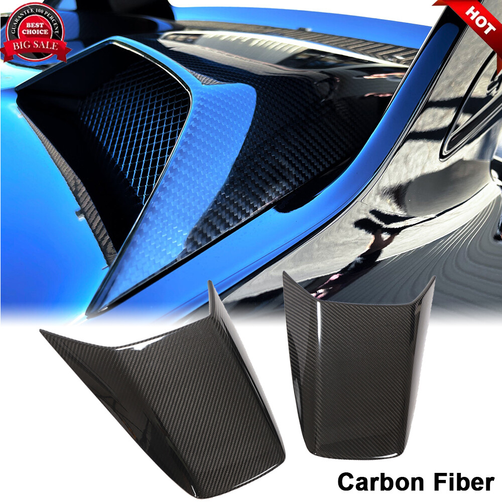 For Porsche 911 GT3 Coupe 2017-18 DRY CARBON FIBER Rear Intake Vents Cover Trim