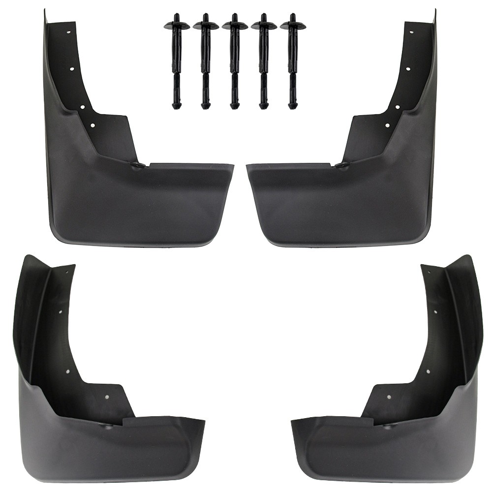 Mud Flaps for Ram 1500/2500/3500 2019-2024 PP TPO Material 3 Year Warranty