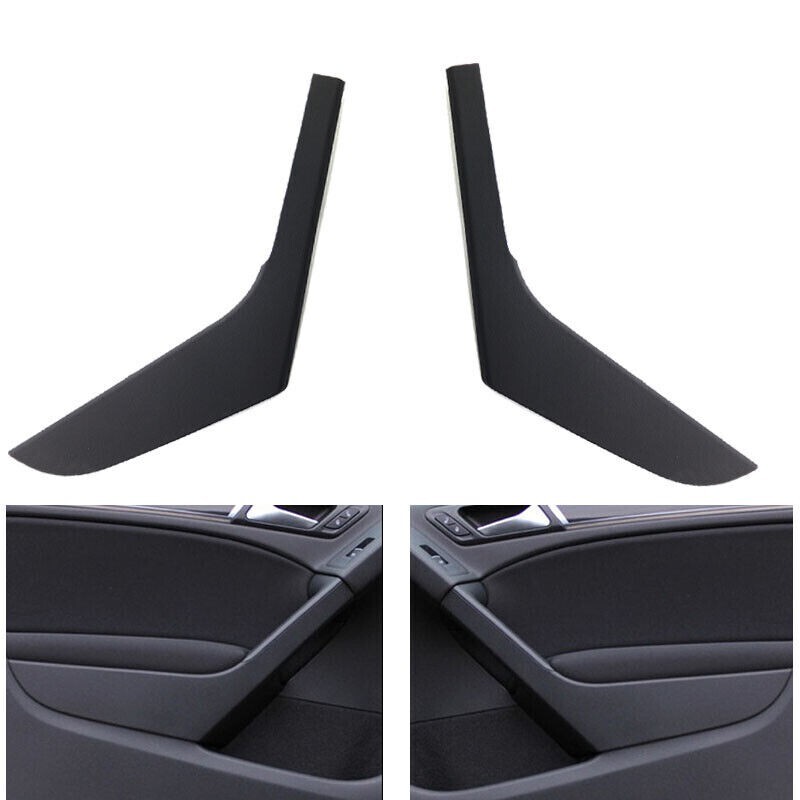 Pair Side Inner Door Handle Trim Cover For VW Golf GTI 6 MK6 4 Door 2009-2013 US