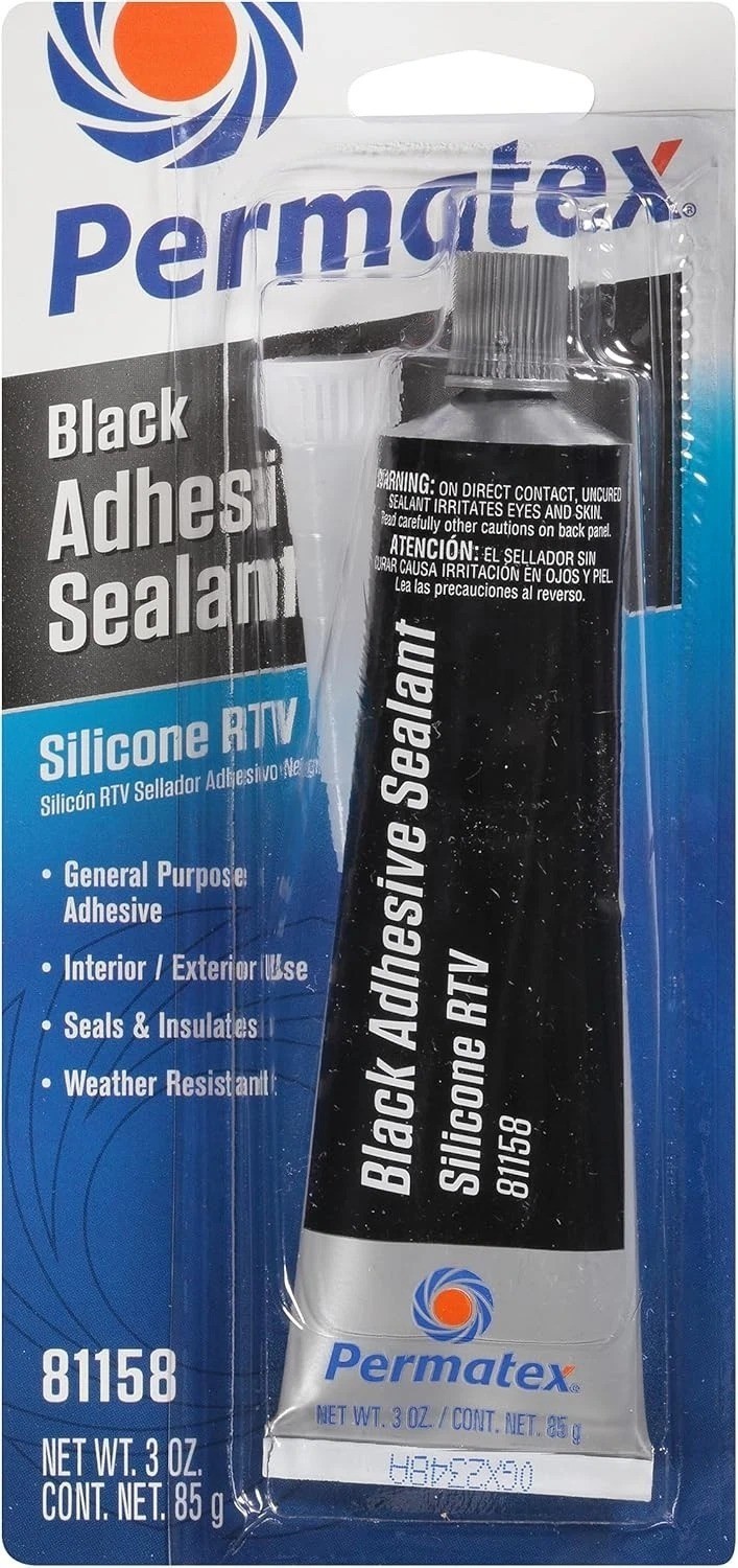 Permatex® Ultra Black® Maximum Oil Resistance RTV Silicone Gasket Maker 3 oz
