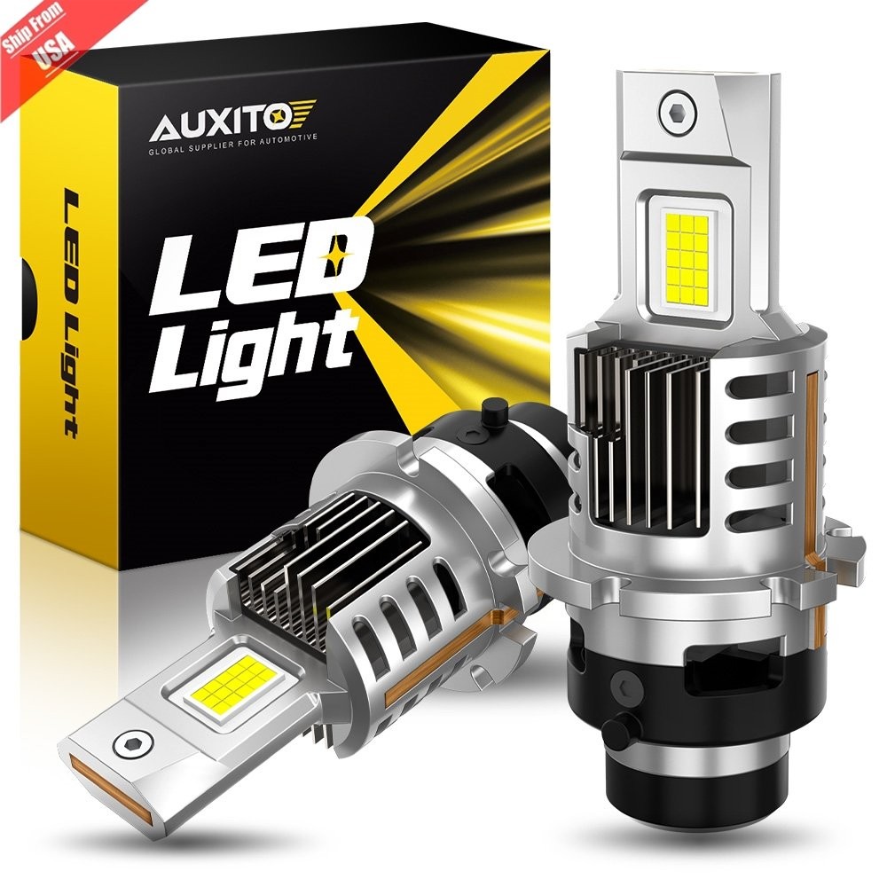 2Pcs D2S LED Headlight Bulb Replace HID Xenon Cold-white 6000k Conversion Kit
